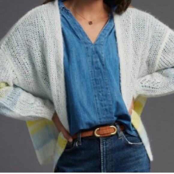 Anthropologie Ivory Florence Cardigan - Picture 8 of 8